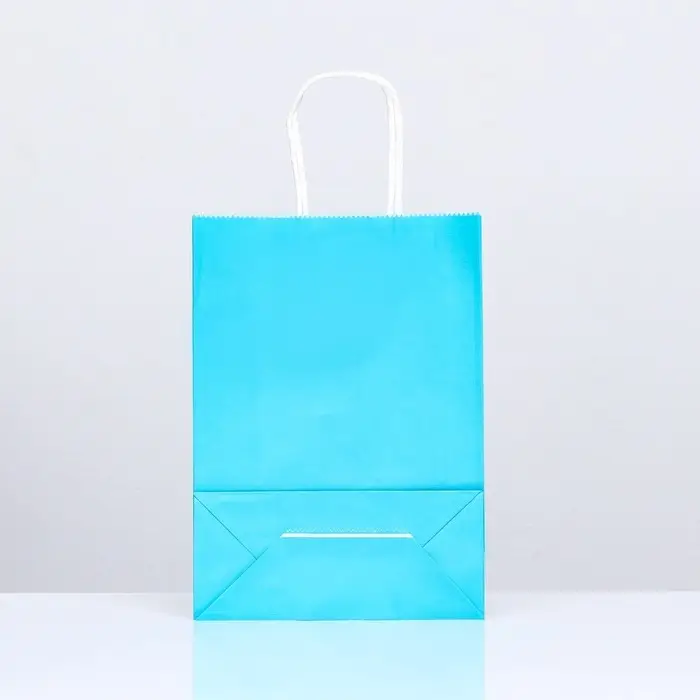 Пакет крафт «Радуга», голубой, 18×8×25 см, 80 г/м², 1 шт. Пакет крафт «Радуга», голубой, 18×8×25 см, 80 г/м², 1 шт.