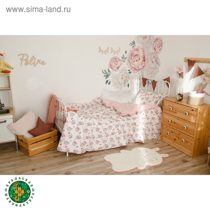 Постельное белье Постельное белье "Этель" 1,5 сп Любимая доченька 143*215 см, 150*214 см, 50*70 см -1 шт, 100% хлопок, бязь