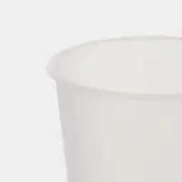 Стаканы одноразовые Bubble cup, набор 25 шт., 375 мл, d=9 см, h=10.4 см, пластик, матовые, прозрачные