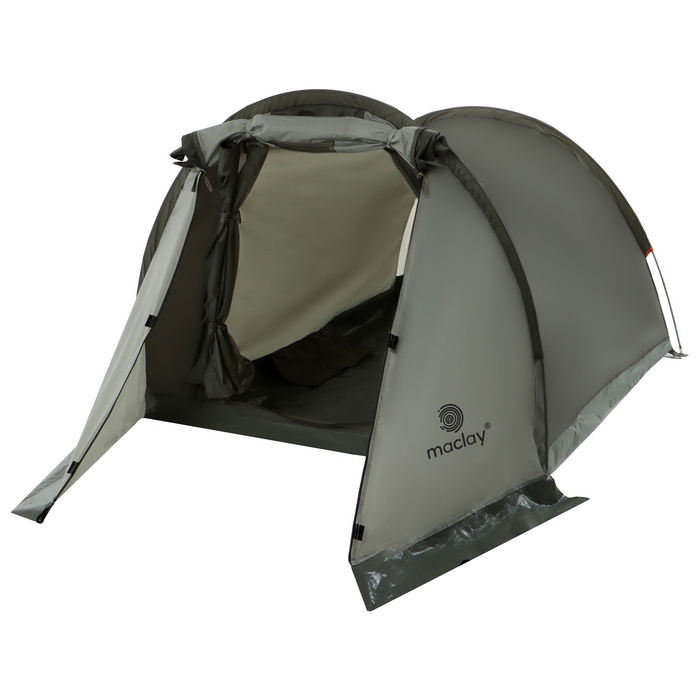 Палатка туристическая, трекинговая maclay kama 2, 2-местная, с тамбуром