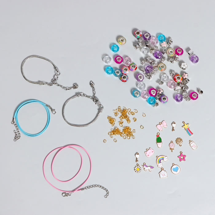 Набор для творчества «Создай украшение. Единорог» 80 предметов в наборе Набор для творчества «Создай украшение. Единорог» 80 предметов в наборе