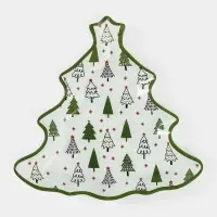 Блюдо сервировочное ёлочка "Елочка" 24,5х24,7х2 см