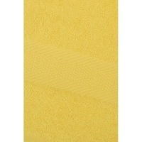 Набор полотенец махровых бордюр 440 г/м2, 70х140 лимон, 5шт