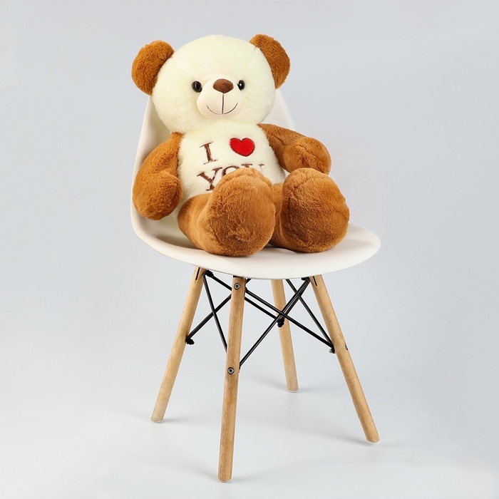 Мягкая игрушка «Мишка: Я люблю тебя», 75 см