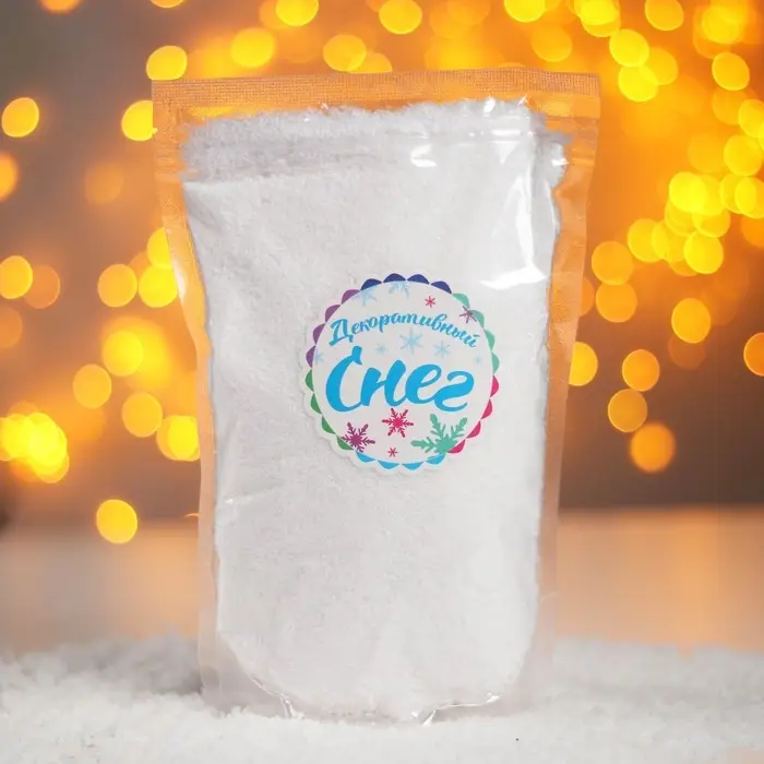 Снег искусственный сыпучий для декора &laquo;Мягкий&raquo; 35 г