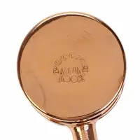 Ковш - черпак для бани и сауны, 400 мл, медь, деревянная ручка