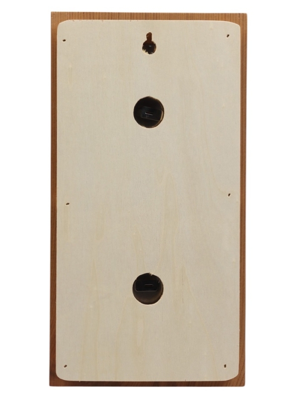 Термометр-гигрометр для бани и сауны, деревянный, красный кедр, Термометр-гигрометр для бани и сауны, деревянный, красный кедр, "Добропаровъ", в коробке