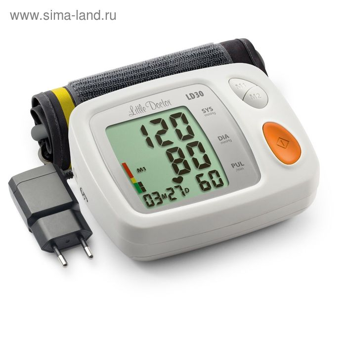 Тонометр Little Doctor LD-30, автоматический, манжета 25-36 см, 4хАА, с адаптером Тонометр Little Doctor LD-30, автоматический, манжета 25-36 см, 4хАА, с адаптером