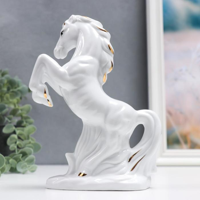 Сувенир керамика Сувенир керамика "Белый конь" 18 см