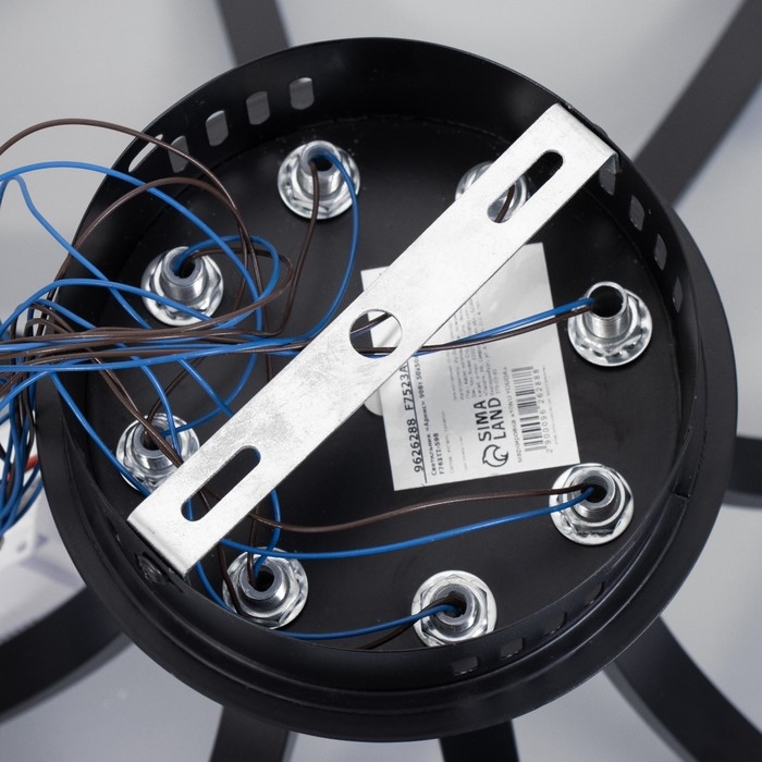 Светильник Светильник "Арнис" LED 90Вт 3000-6000К черный 50х50х20 см BayerLux