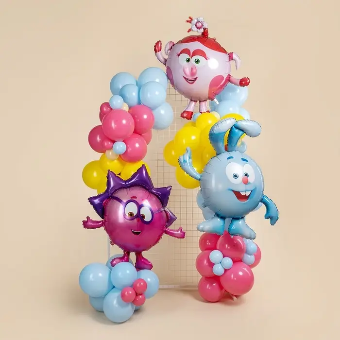 Воздушный шар фольгированный 44" &laquo;Смешарики, Крош&raquo;