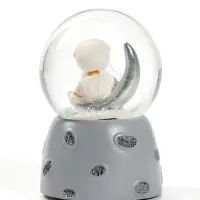 Снежный шар с подсветкой &laquo;Космонавт&raquo;, d=4.5 см, 3хLR41, 4.5&times;4.5&times;6.5 см, МИКС