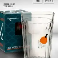 Стакан &laquo;Непробиваемый&raquo;, гранёный, с поплавком, 250 мл
