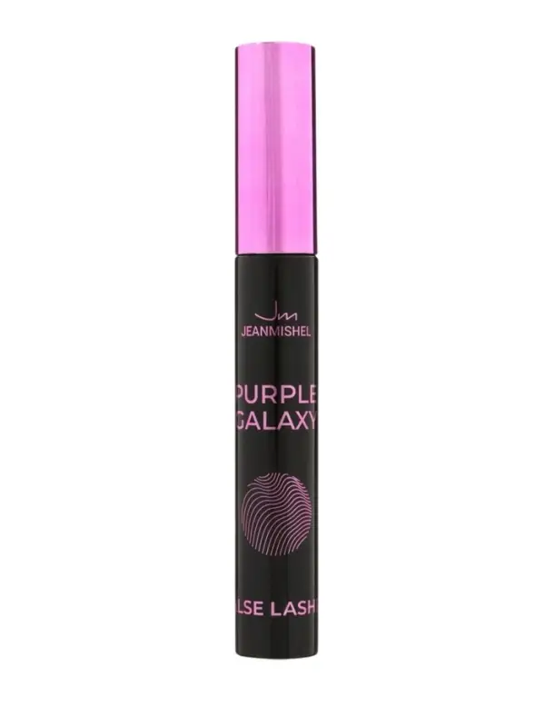 Тушь для ресниц PURPLE GALAXY силиконовая кисть с усиками, удлинение и разделение ресниц, 10 мл