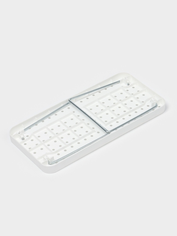 Складной столик-поднос  Складной столик-поднос "Макард" 29х14х2 см, цвет белый/серый