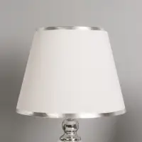 Настольная лампа &laquo;Инес&raquo; Е27 40 Вт хром 25&times;25&times;43 см RISALUX