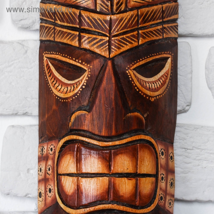 Маска дерево Маска дерево "Абориген" 40 см