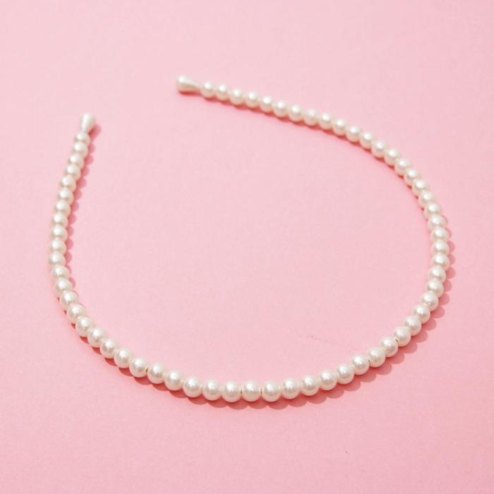 Ободок для волос жемчужный Ободок для волос жемчужный "Мечтай"