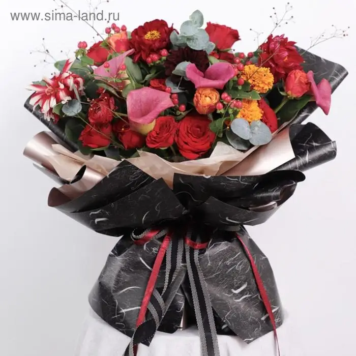 Плёнка матовая «Звёздная ночь» Сиреневый, 0.58×0.58 м