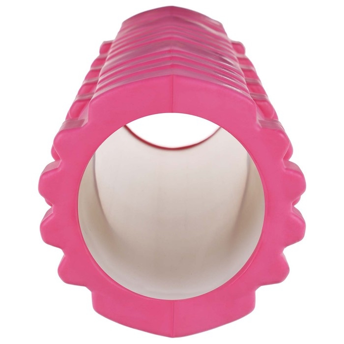 Ролик массажный Sangh, 45х14 см, цвет розовый Ролик массажный Sangh, 45х14 см, цвет розовый