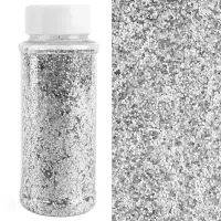 Конфетти «Шестиугольники» серебро, голография, 0.1 см, 90 г