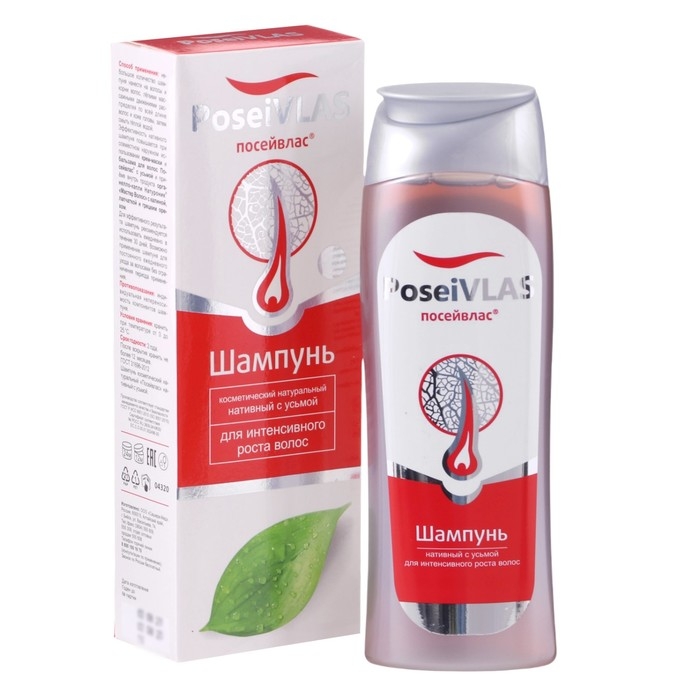 Шампунь Посейвлас с усьмой для роста волос 250 мл Шампунь Посейвлас с усьмой для роста волос 250 мл