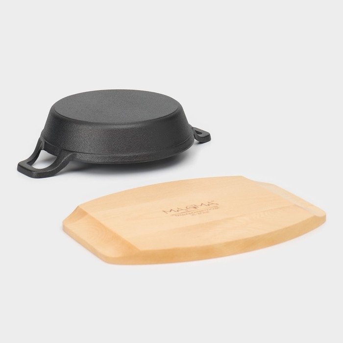 Сковорода чугунная Magma «Далат», 25×18×4 см Сковорода чугунная Magma «Далат», 25×18×4 см