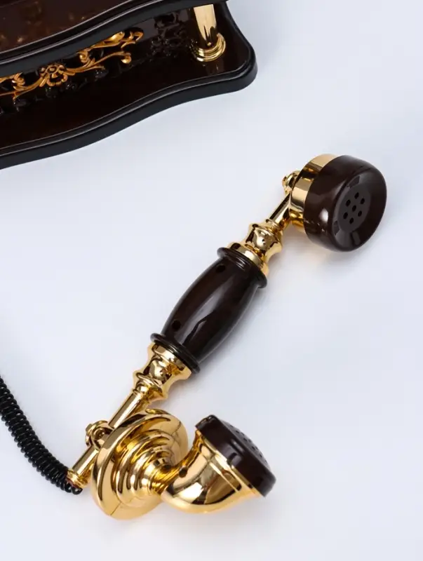 Шкатулка музыкальная механическая "Ретро телефон" 20х14,5х21,5 см