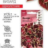 Семена Цветов Колеус "Визард", 10 шт
