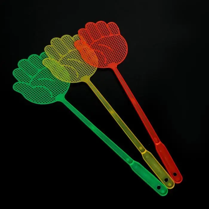 Мухобойка для защиты от насекомых «Рука», 41×11 см, МИКС Мухобойка для защиты от насекомых «Рука», 41×11 см, МИКС