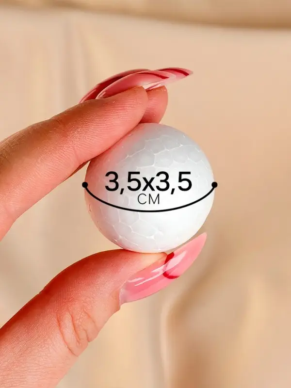 Фигурка для поделок и декорирования &laquo;Шарик&raquo; набор 10 шт., размер 1 шт.: 3.5 см