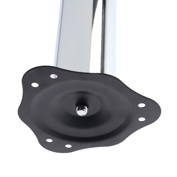 Опора мебельная, барная, ТУНДРА, 60х710 мм, цвет хром Опора мебельная, барная, ТУНДРА, 60х710 мм, цвет хром