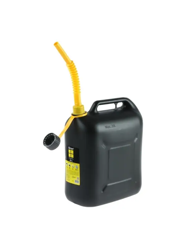 Канистра ГСМ Oktan DIESEL, 20 л, пластиковая, черная