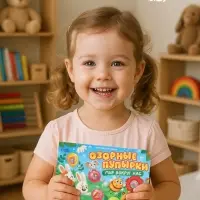 Картонная книга &laquo;Озорные пупырки. Мир вокруг нас&raquo;, 12 стр.