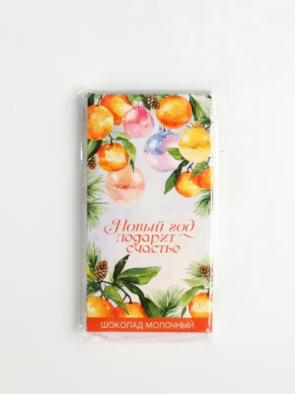 Шоколад 70 гр "Снежный мандарин"