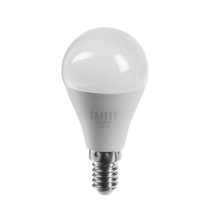 Лампа светодиодная SAFFIT, 15W 230V E14 4000K G45, SBG4515 Лампа светодиодная SAFFIT, 15W 230V E14 4000K G45, SBG4515
