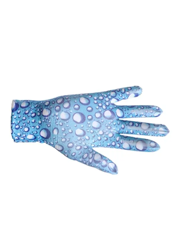 Перчатки нейлоновые, с ПВХ полуобливом, размер 7, цвет МИКС, Greengo