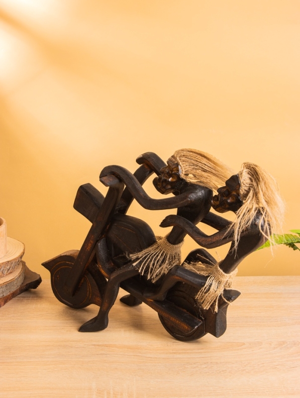 Сувенир «Аборигены байкеры», 38×15×30 см, дерево Сувенир «Аборигены байкеры», 38×15×30 см, дерево