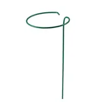 Кустодержатель для клубники, d=15 см, h=25 см, ножка d=0.3 см, металл, зелёный, Greengo