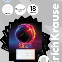 Тетрадь 18 листов в клетку ErichKrause Win Zone, МИКС