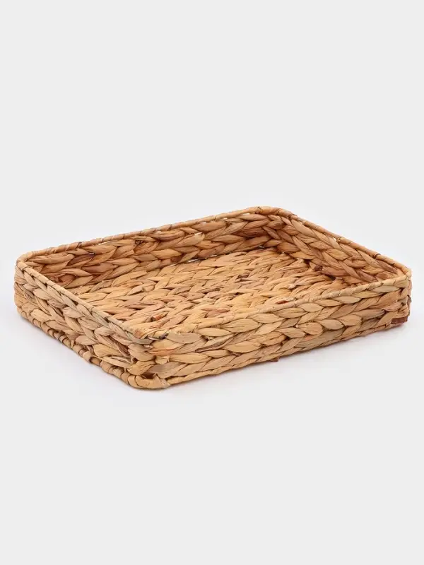 Корзинка для подачи Доляна &laquo;Камыш&raquo;, 36&times;28&times;6 см, из соломы