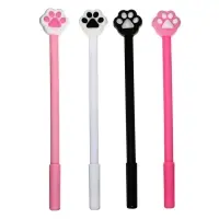 Ручка-прикол Calligrata &laquo;Кошачья лапка&raquo;, чёрный стержень, гелевая, МИКС