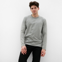 Лонгслив мужской MIST Men's casual размер 56, серый