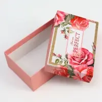 Набор подарочных коробок 10 в 1 Flowers, 32.5&times;20&times;12.5 - 12&times;7&times;4 см