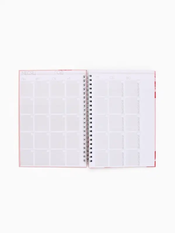 Планер-еженедельник А5, 86 л. В твердой обложке, на гребне  Планер-еженедельник А5, 86 л. В твердой обложке, на гребне "Поцелуй"