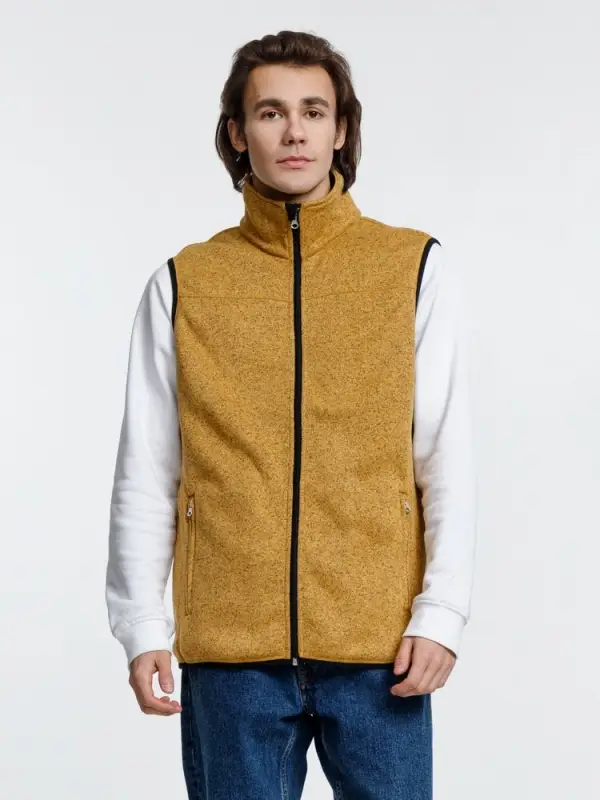 Жилет унисекс Gotland, горчичный, размер S Жилет унисекс Gotland, горчичный, размер S