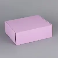 Коробка складная «Лавандовая», для подарков, хранения и отправки посылок, 27×21×9 см Коробка складная «Лавандовая», для подарков, хранения и отправки посылок, 27×21×9 см