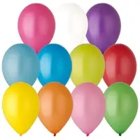 Воздушные шары латексные 14", пастель, 100 шт., МИКС