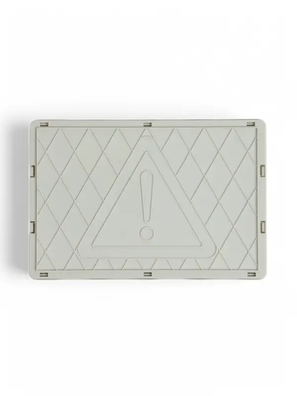 Стол - корзина maclay 2 в 1, складная, 15 л, 33&times;22&times;17/4.5 см, светло-серая