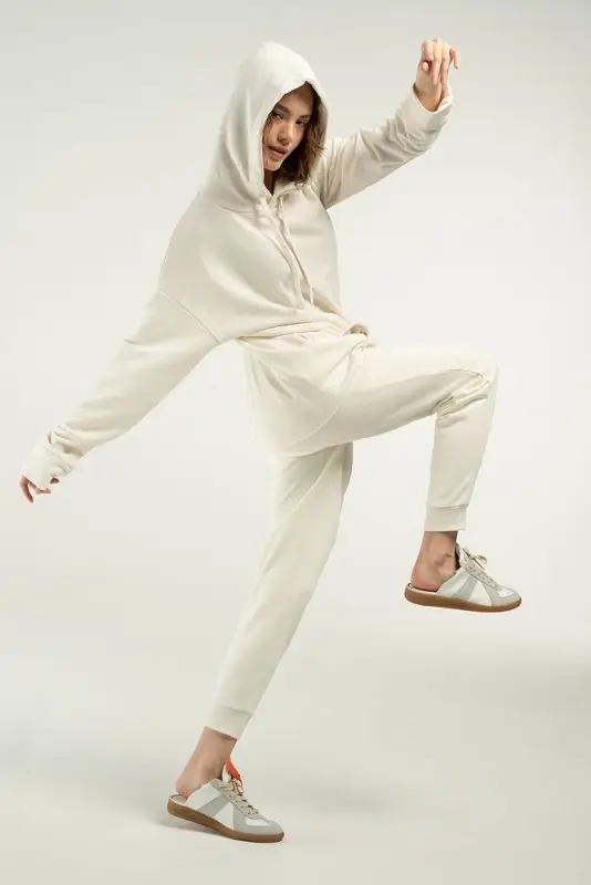 Худи унисекс H2, молочно-белое, размер XS/S Худи унисекс H2, молочно-белое, размер XS/S